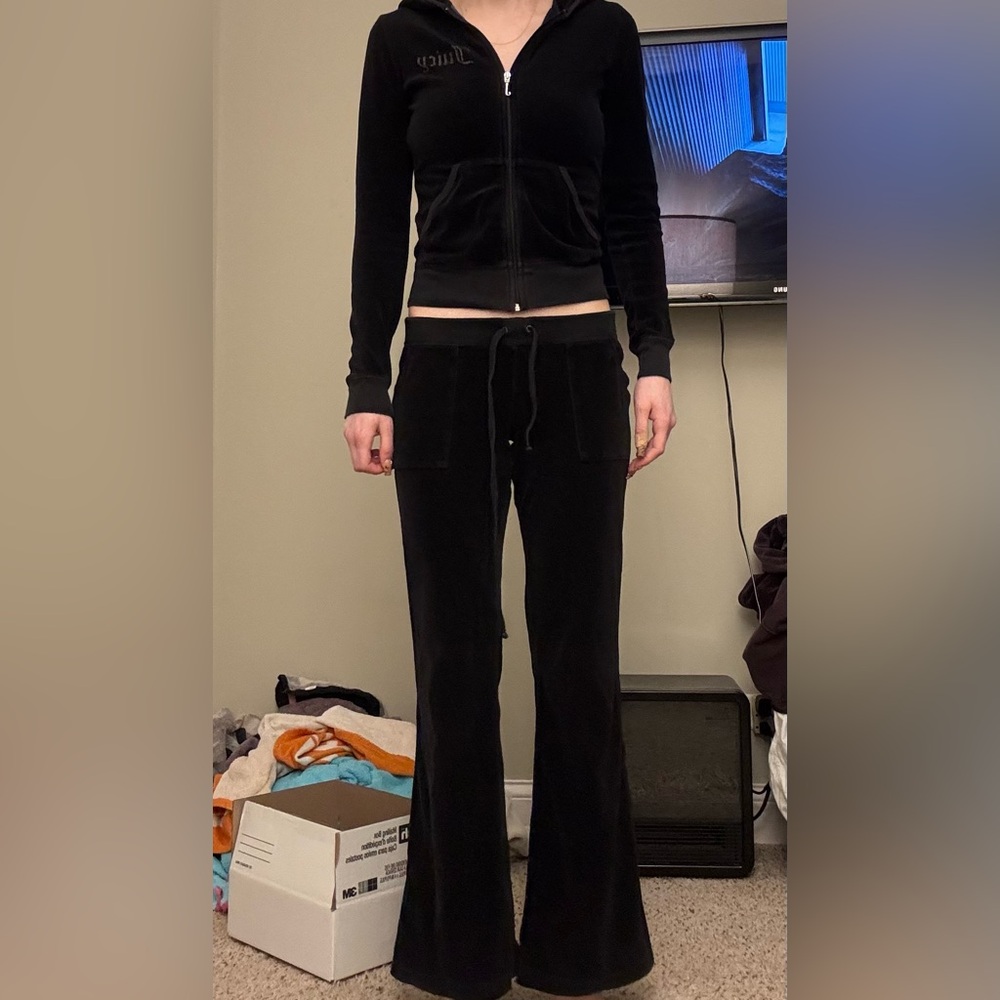Vintage juicy Couture black tracksuit
